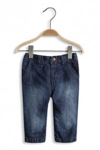 Weiche Non-Stretch-Jeans mit Verstellbun