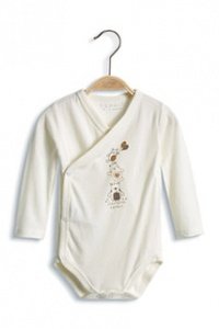 Weicher Organic Cotton Jersey Wickelbody