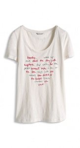 Weiches Baumwoll Slub Jersey T-Shirt