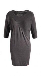 Weiches Glattstrick-Kleid