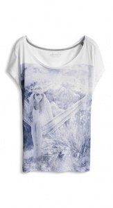 Weiches T-Shirt m. verschiedenen Artwork