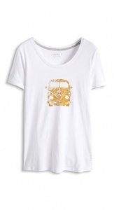 Weiches T-Shirt m. verschiedenen Prints