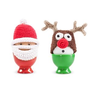 Weihnachtliche Eierwärmer
