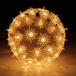 Weihnachts-Deko Leuchtkugel mit 50 Licht