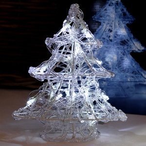 Weihnachts-Deko Tannenbaum mit 16 LED Li