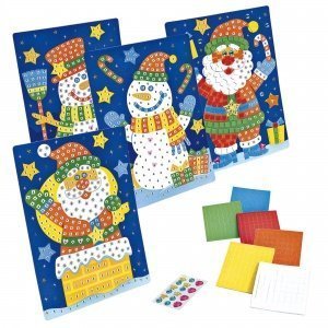 Weihnachts-Mosaikbilder
