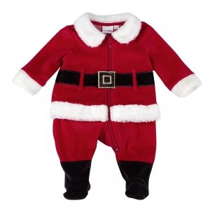 Weihnachtsanzug rot 62/68