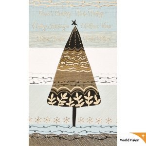 Weihnachtskarte Christbaum