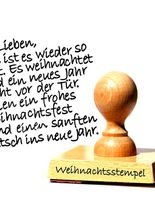 Weihnachtskarte Stempel