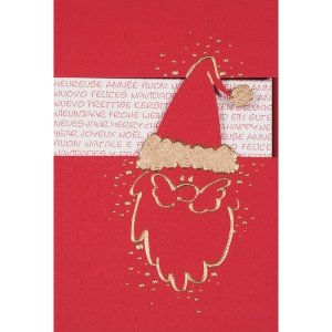 Weihnachtskarte Weihnachtsmann