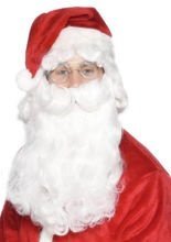 Weihnachtsmann Bart Deluxe 35 cm