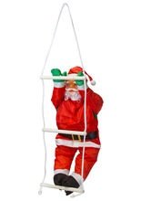 Weihnachtsmann Extremkletterer Außendeko