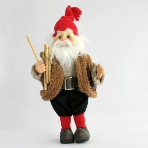 Weihnachtsmann mit Gestrüpp