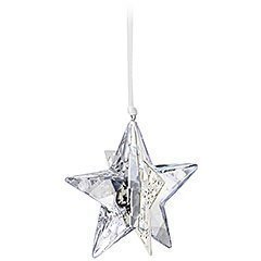 Weihnachtsornament Stern, Crystal Moonli