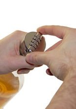 Weinflaschen-Schloss