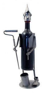 Weinflaschenhalter: Anstreicher / Maler