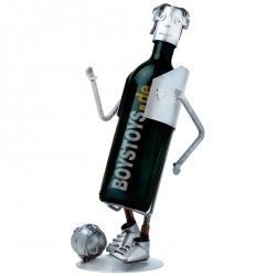 Weinflaschenhalter "Fußballspieler"