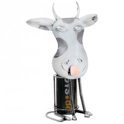 Weinflaschenhalter "Glückliche Kuh"