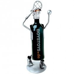 Weinflaschenhalter "Tennisspieler"