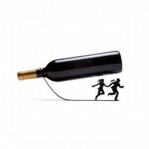 Weinflaschenhalter Wine for your life
