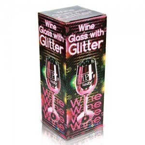 Weinglas Glamour pink VIP