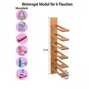 Weinregal Pinot 6 Fl. Kirschbaum