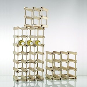 Weinregal aus Holz für 6 Flaschen