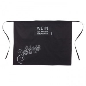 Weinschürze Wein ist Poesie in Flaschen