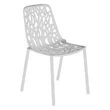 Weishäupl Forest Stapelstuhl, weiß