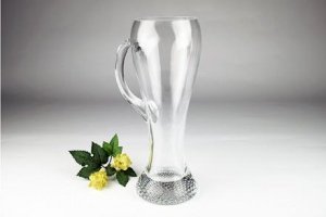 Weißbierglas mit Henkel 0,5 l