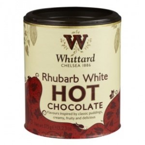 Weiße heiße Schokolade, Rhabarber