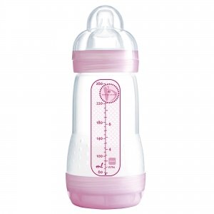 Weithalsflasche "bellybutton by Mam"