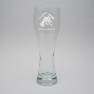 Weizenbierglas Leonardo mit Gravur