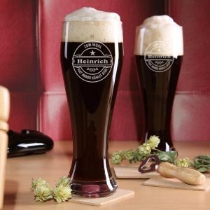 Weizenbierglas ganz persönlich