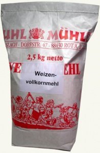 Weizenvollkornmehl, 2,5 Kg