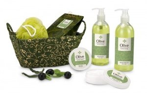 Wellness Set "Olivenkorb"