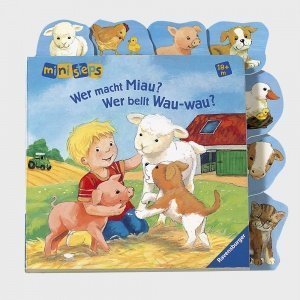 Wer macht Miau? Wer bellt Wau-wau?