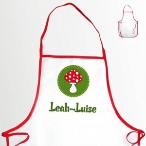 Werkenschürze mit Glückspilz u
