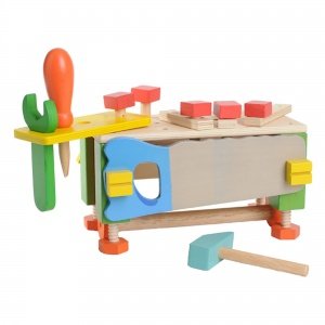 Werkzeugkasten und Werkbank