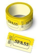 Wertmarke-Rolle Gutschein Spaß Geschenka