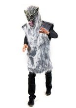 Werwolf Halloween Kostüm grau