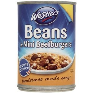 Westlers Beans & Mini Beefburgers
