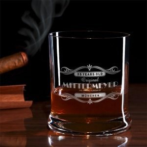 Whisky-Glas von Leonardo mit Wunschname,