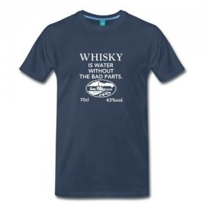 Whisky is Water Männer Premium T-Shirt