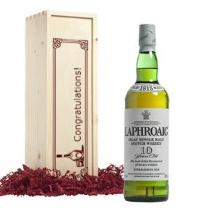 Whisky mit Text - Laphroaig 10 Years
