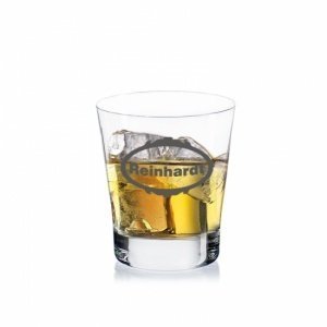 Whiskybecher mit Namenslogo