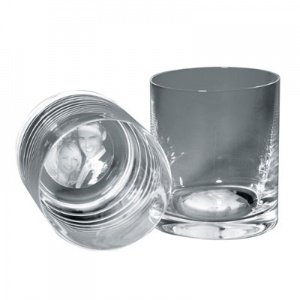 Whiskyglas mit Fotogravur