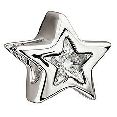 White Star Bead