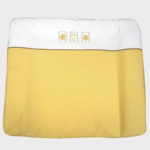 Wickelauflage CLASSICO gelb/wß