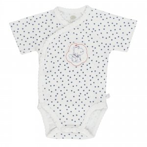 Wickelbody kurzarm weiss